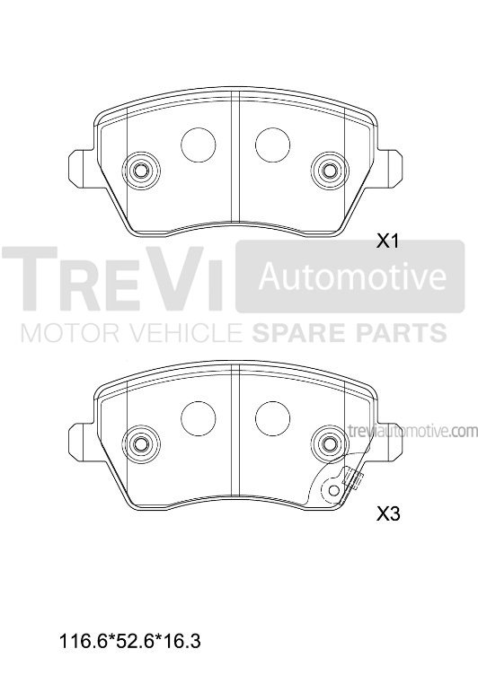 TREVI AUTOMOTIVE PF1383