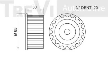 TREVI AUTOMOTIVE TD1456