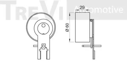 TREVI AUTOMOTIVE TD1554