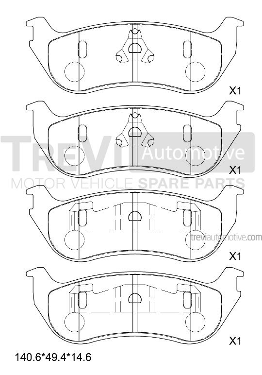 TREVI AUTOMOTIVE PF1216