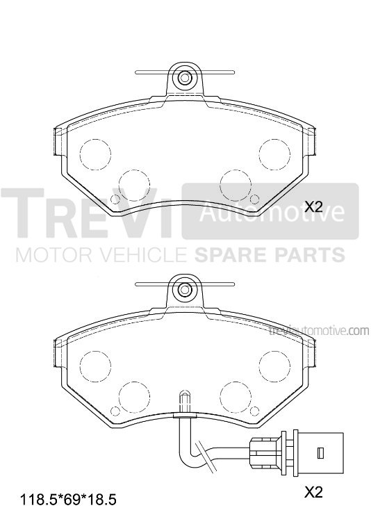 TREVI AUTOMOTIVE PF1110