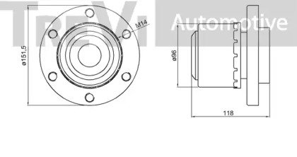 TREVI AUTOMOTIVE WB2248