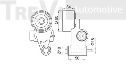 TREVI AUTOMOTIVE TD1627