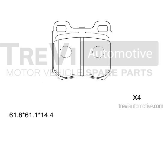 TREVI AUTOMOTIVE PF1036