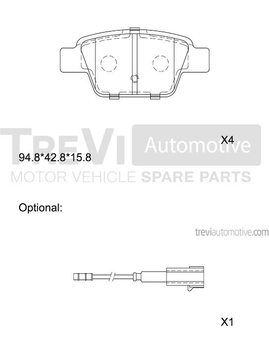 TREVI AUTOMOTIVE PF1119