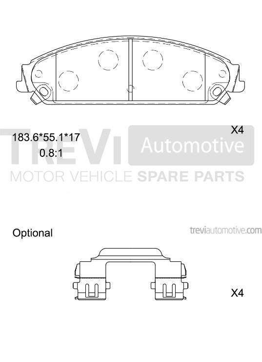 TREVI AUTOMOTIVE PF1387