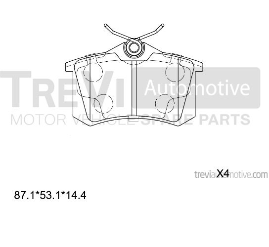 TREVI AUTOMOTIVE PF1132