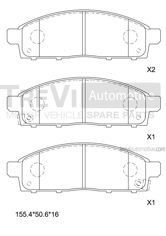 TREVI AUTOMOTIVE PF1361