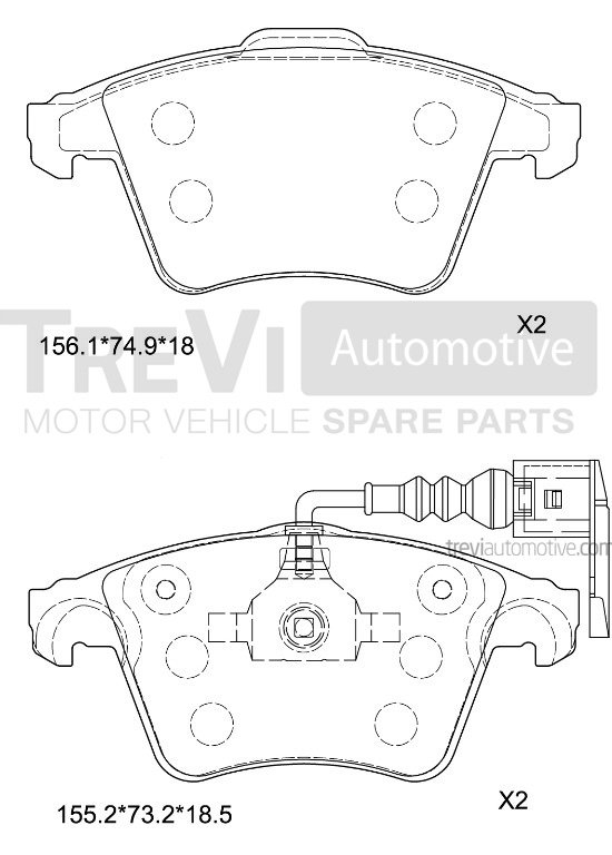 TREVI AUTOMOTIVE PF1273