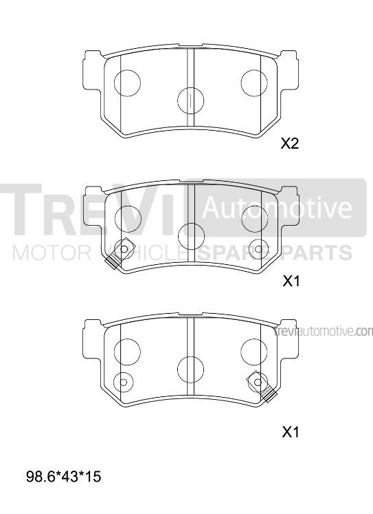 TREVI AUTOMOTIVE PF1318