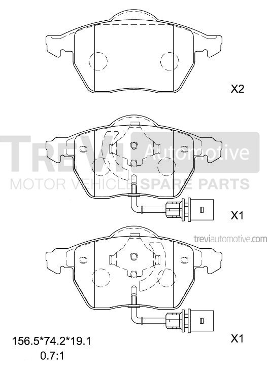 TREVI AUTOMOTIVE PF1237