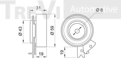 TREVI AUTOMOTIVE TD1113