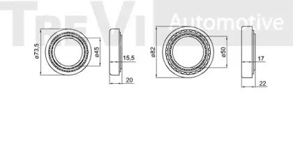 TREVI AUTOMOTIVE WB1746