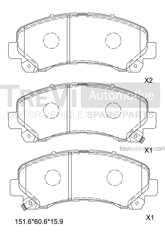 TREVI AUTOMOTIVE PF1449