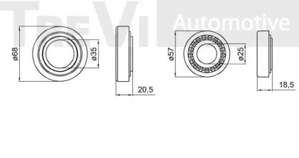 TREVI AUTOMOTIVE WB1791