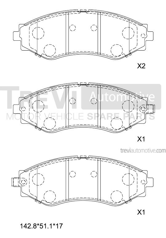 TREVI AUTOMOTIVE PF1035