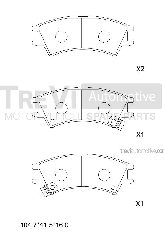 TREVI AUTOMOTIVE PF1067