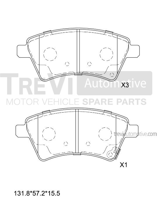 TREVI AUTOMOTIVE PF1292