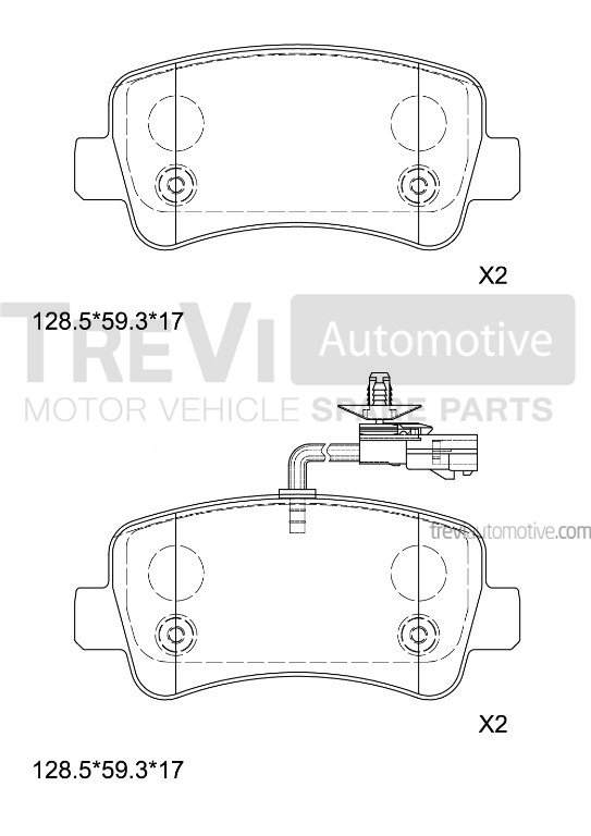 TREVI AUTOMOTIVE PF1668