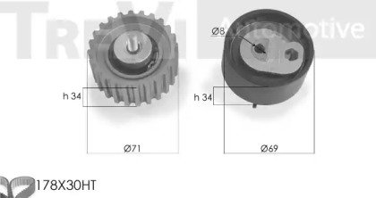 TREVI AUTOMOTIVE KD1253