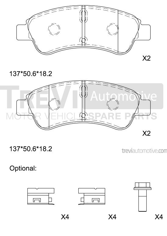 TREVI AUTOMOTIVE PF1381