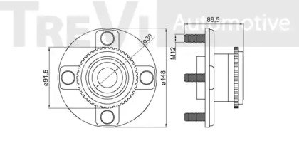 TREVI AUTOMOTIVE WB1021