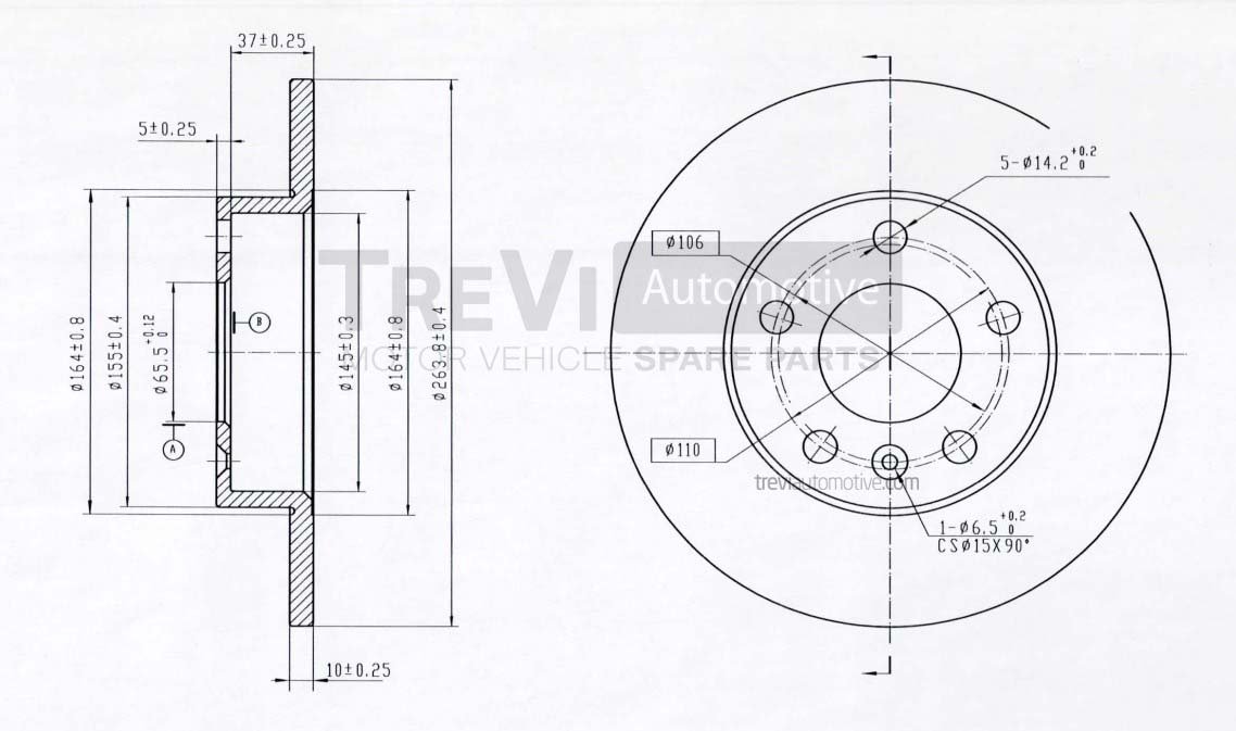 TREVI AUTOMOTIVE BD1035