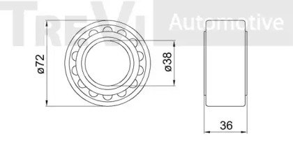 TREVI AUTOMOTIVE WB1748