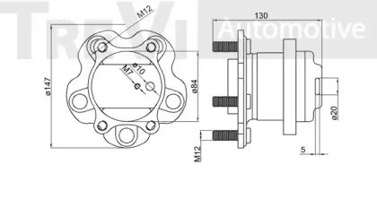 TREVI AUTOMOTIVE WB1077