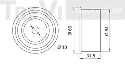 TREVI AUTOMOTIVE TD1636