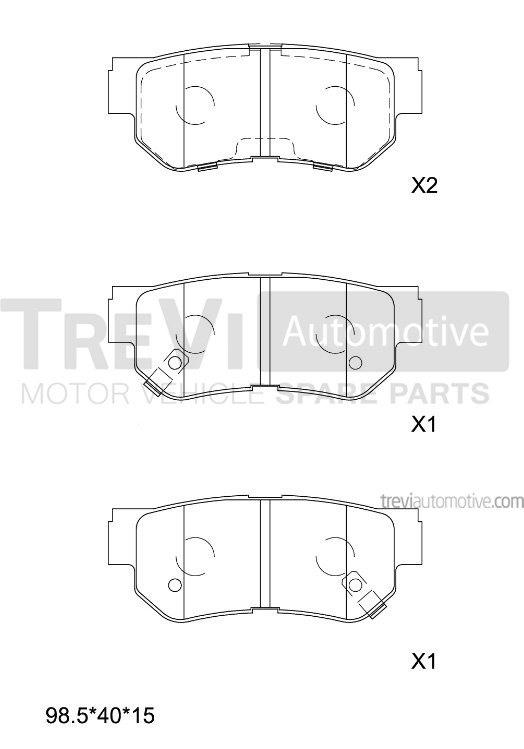 TREVI AUTOMOTIVE PF1189