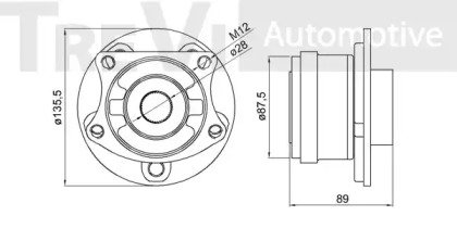 TREVI AUTOMOTIVE WB1706