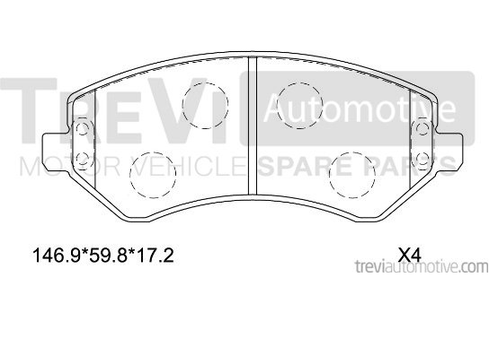 TREVI AUTOMOTIVE PF1174