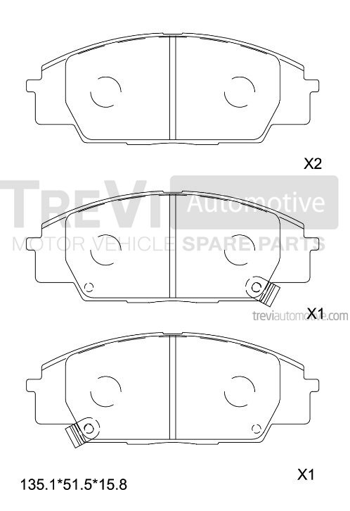 TREVI AUTOMOTIVE PF1109