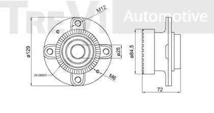 TREVI AUTOMOTIVE WB1569