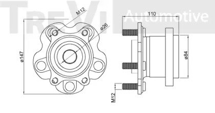 TREVI AUTOMOTIVE WB1078