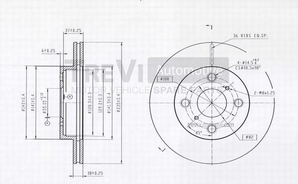 TREVI AUTOMOTIVE BD1130