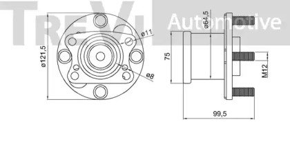 TREVI AUTOMOTIVE WB1067