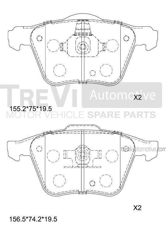 TREVI AUTOMOTIVE PF1201