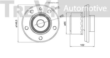 TREVI AUTOMOTIVE WB1181