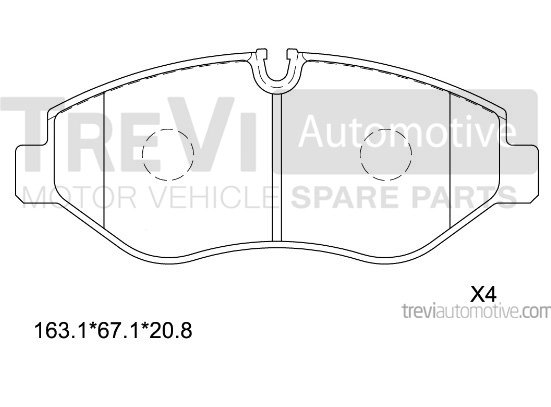 TREVI AUTOMOTIVE PF1644