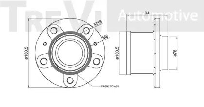 TREVI AUTOMOTIVE WB1034