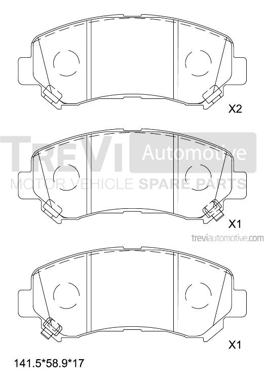 TREVI AUTOMOTIVE PF1372