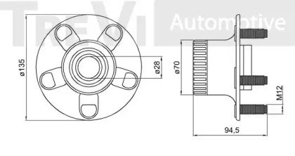 TREVI AUTOMOTIVE WB1123