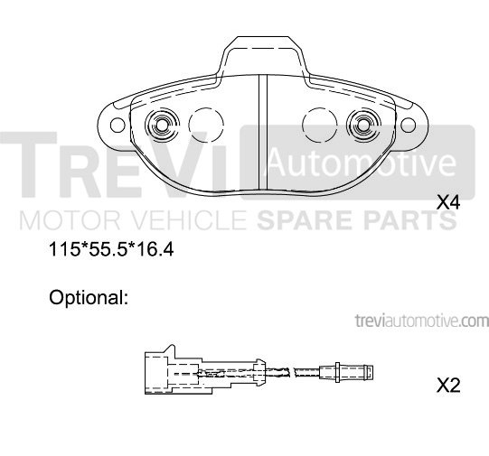 TREVI AUTOMOTIVE PF1319