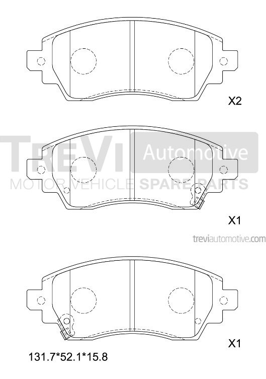 TREVI AUTOMOTIVE PF1080