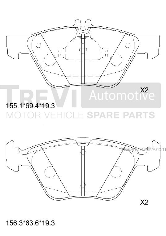 TREVI AUTOMOTIVE PF1011