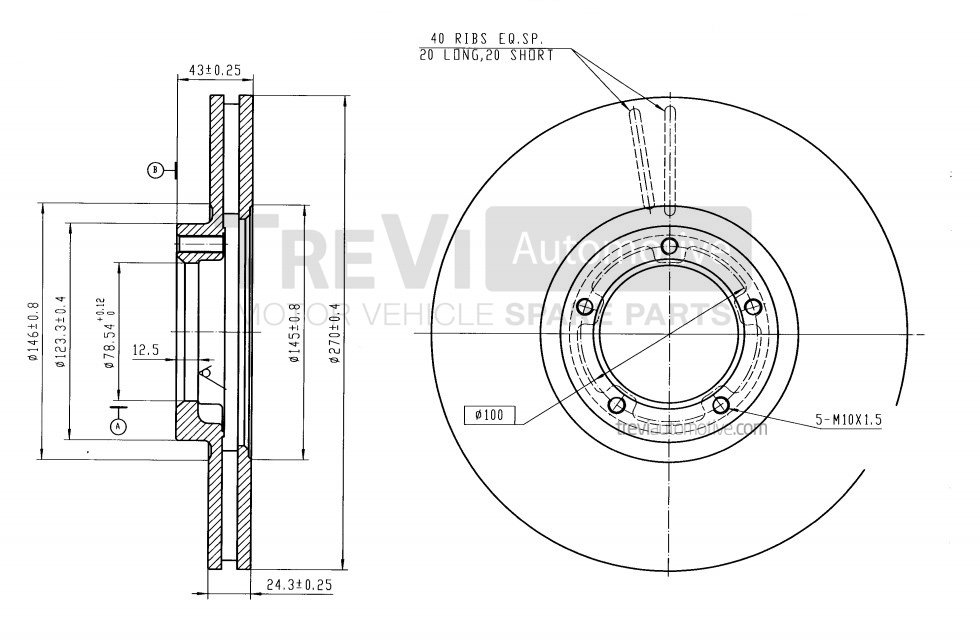 TREVI AUTOMOTIVE BD1112