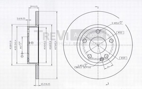 TREVI AUTOMOTIVE BD1046