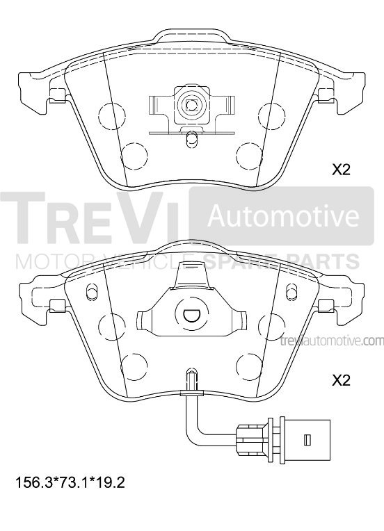 TREVI AUTOMOTIVE PF1199